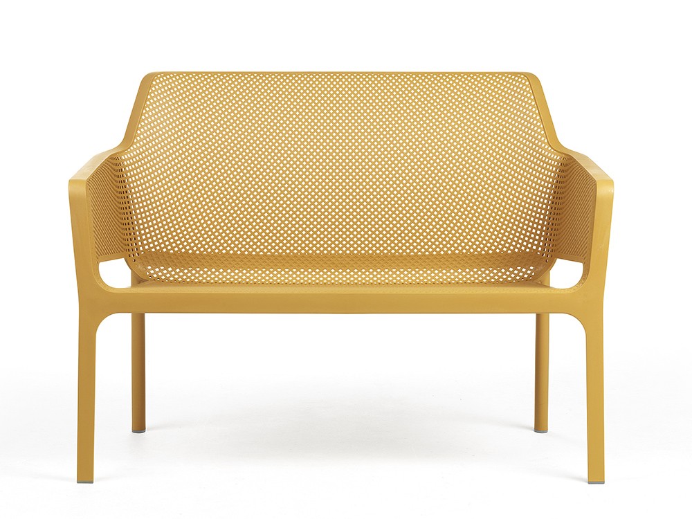 Banco para terraza o jardín de polipropileno Net de Nardi - 6