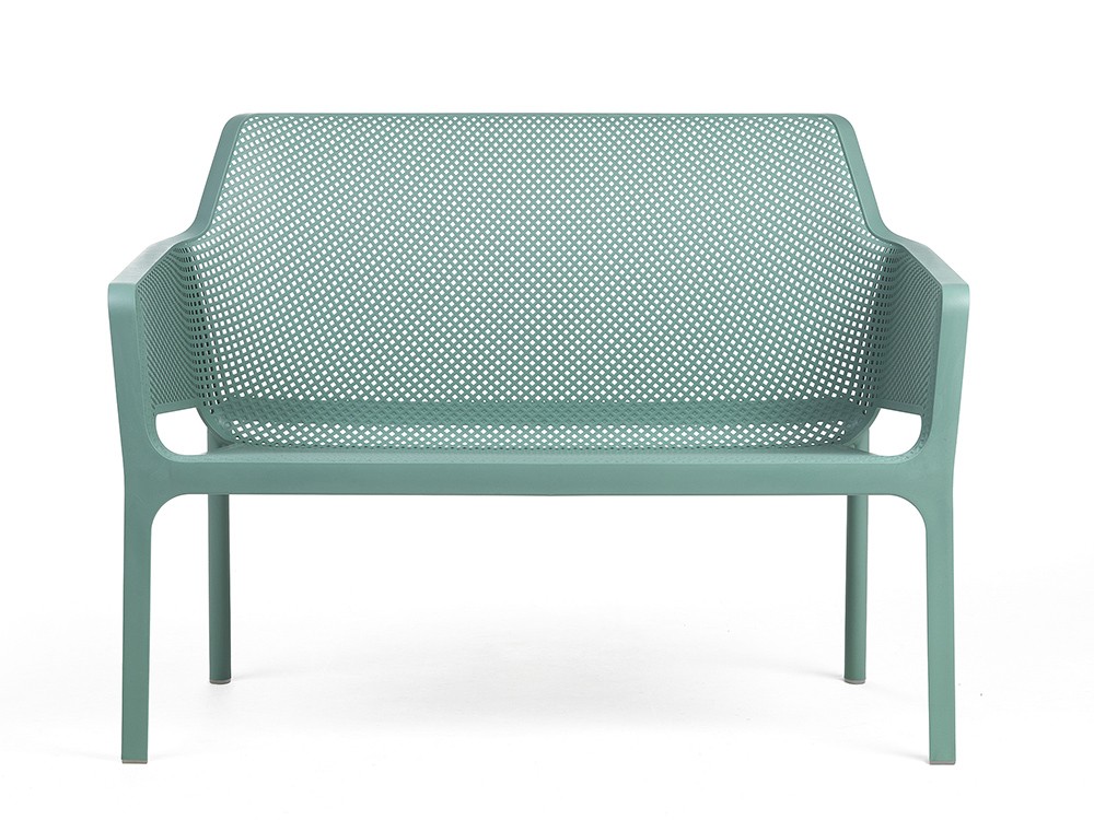 Banco para terraza o jardín de polipropileno Net de Nardi - 7