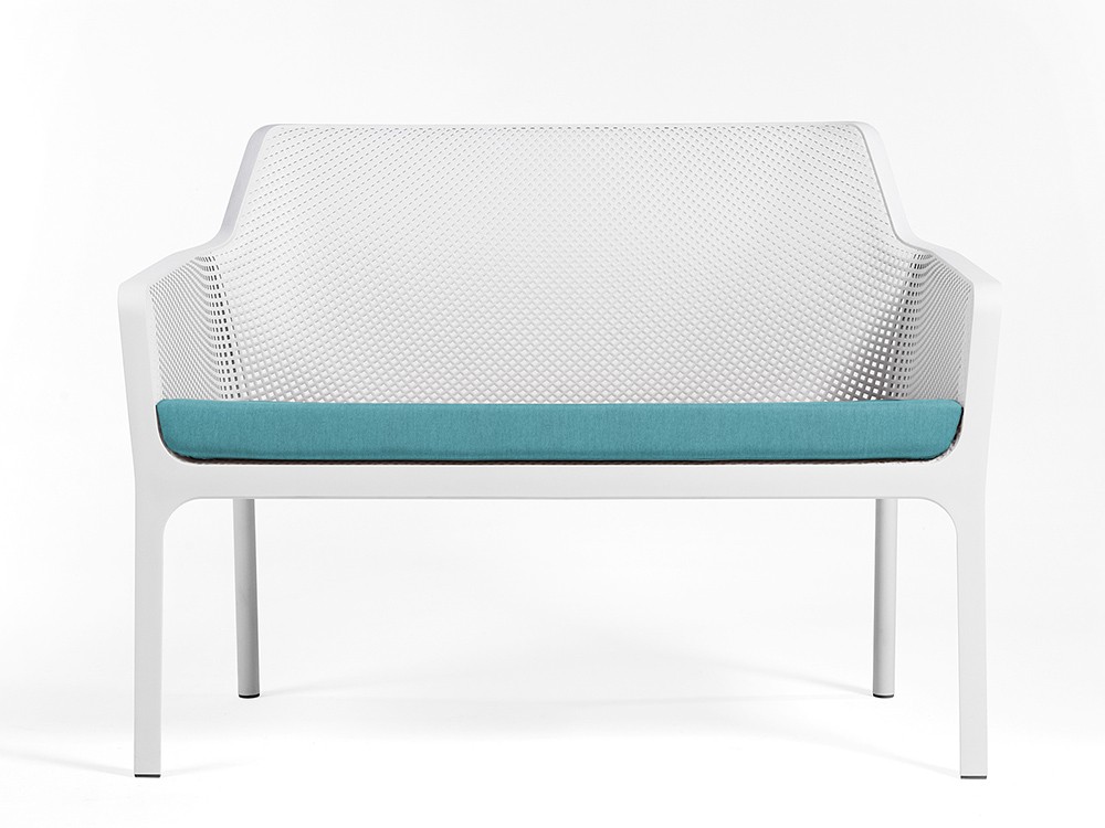 Banco para terraza o jardín de polipropileno Net de Nardi - 13