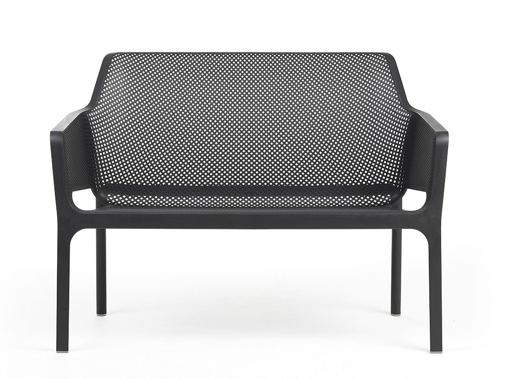 Banco para terraza o jardín de polipropileno Net de Nardi - 10