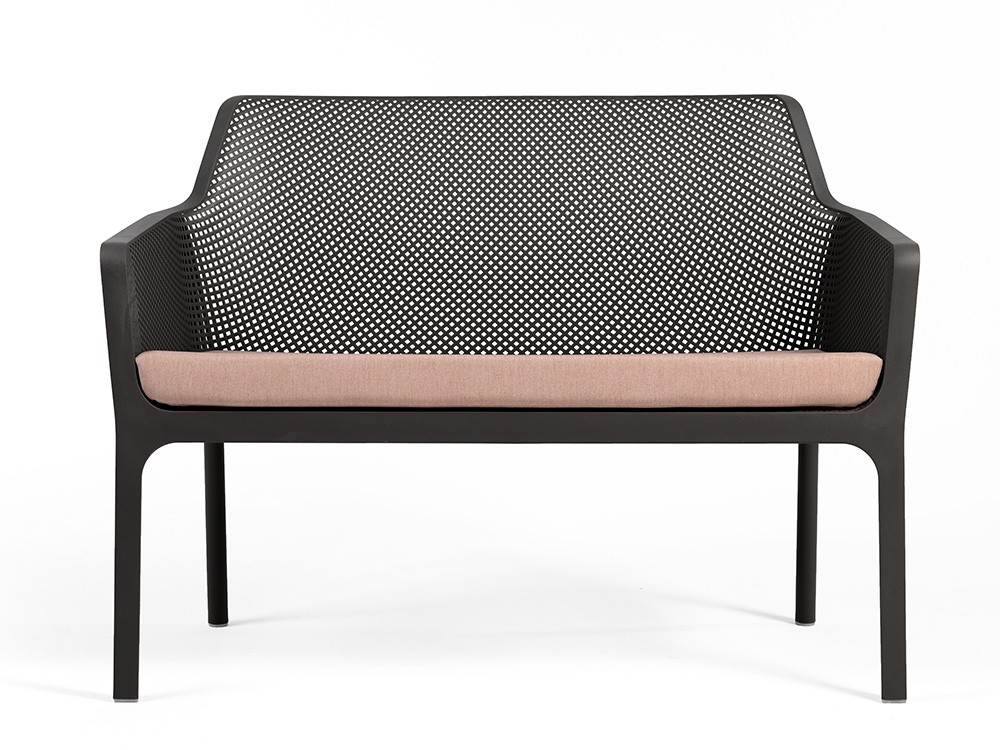 Banco para terraza o jardín de polipropileno Net de Nardi - 14