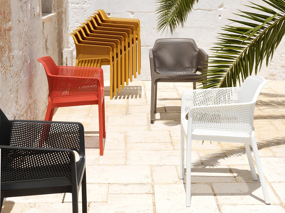 Silla de comedor exterior Net de Nardi - 21