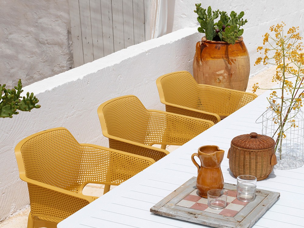 Silla de comedor exterior Net de Nardi - 28