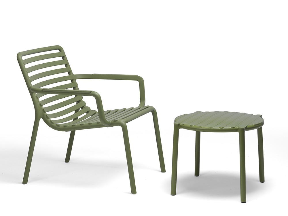 Mesa auxiliar apilable de polipropileno Tavolino de  Nardi - 11