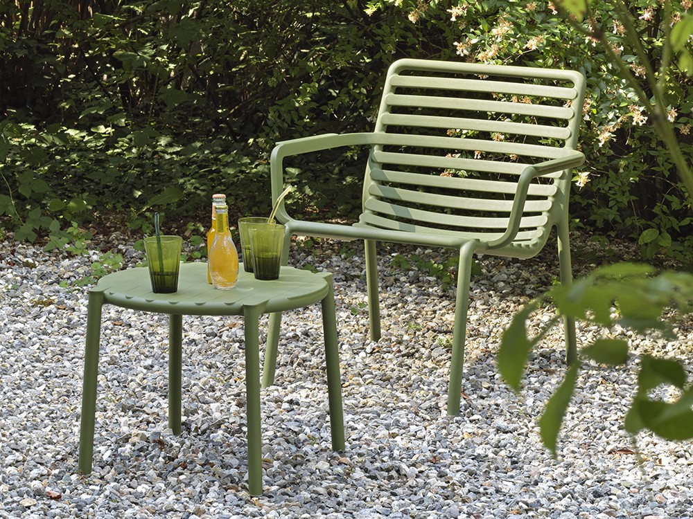 Mesa auxiliar apilable de polipropileno Tavolino de  Nardi - 13