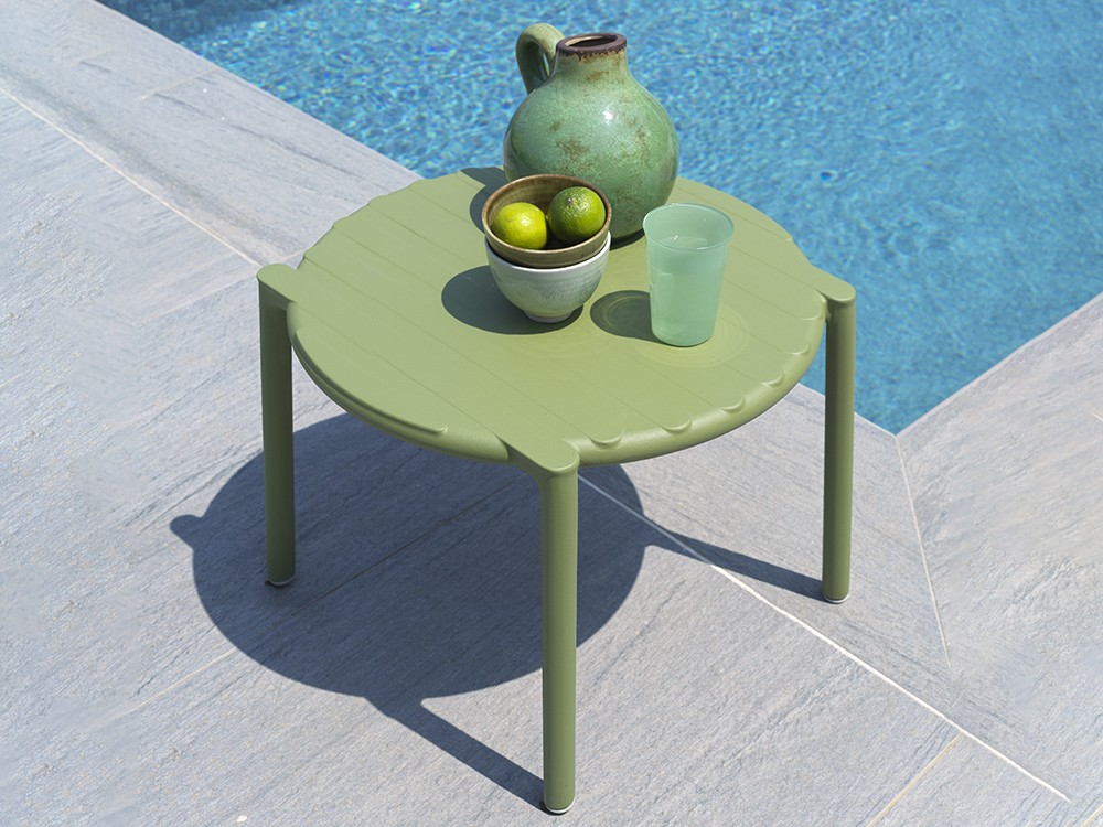 Mesa auxiliar apilable de polipropileno Tavolino de  Nardi - 1