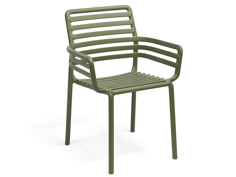 Sillón de comedor apilable de polipropileno Doga de Nardi - 3