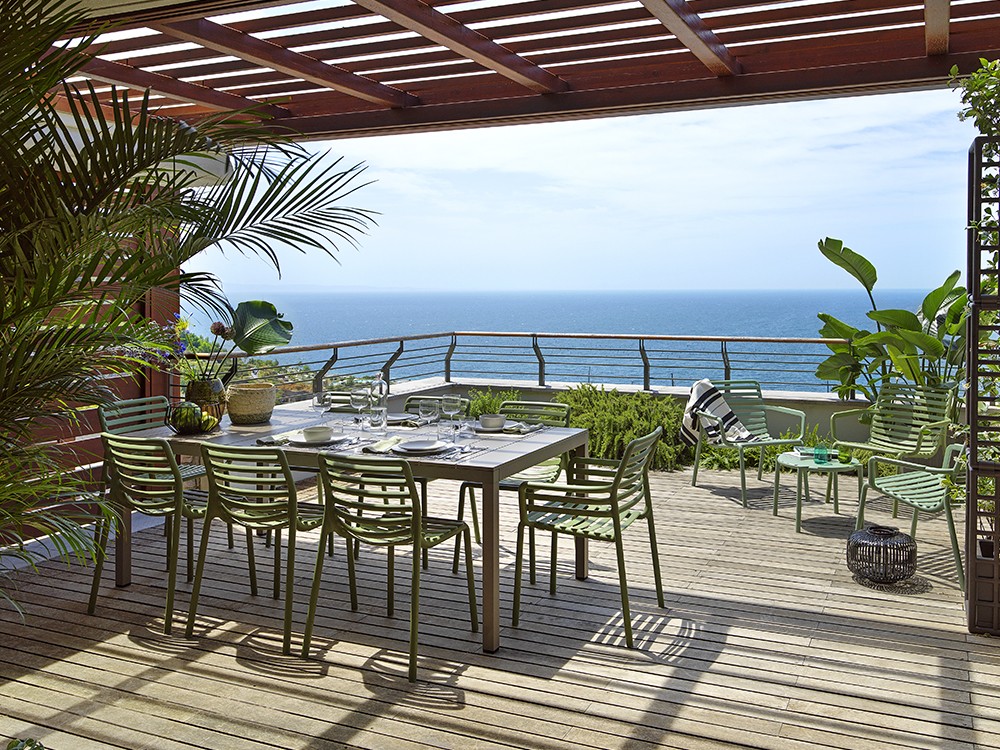 Sillón de comedor apilable de polipropileno Doga de Nardi - 14