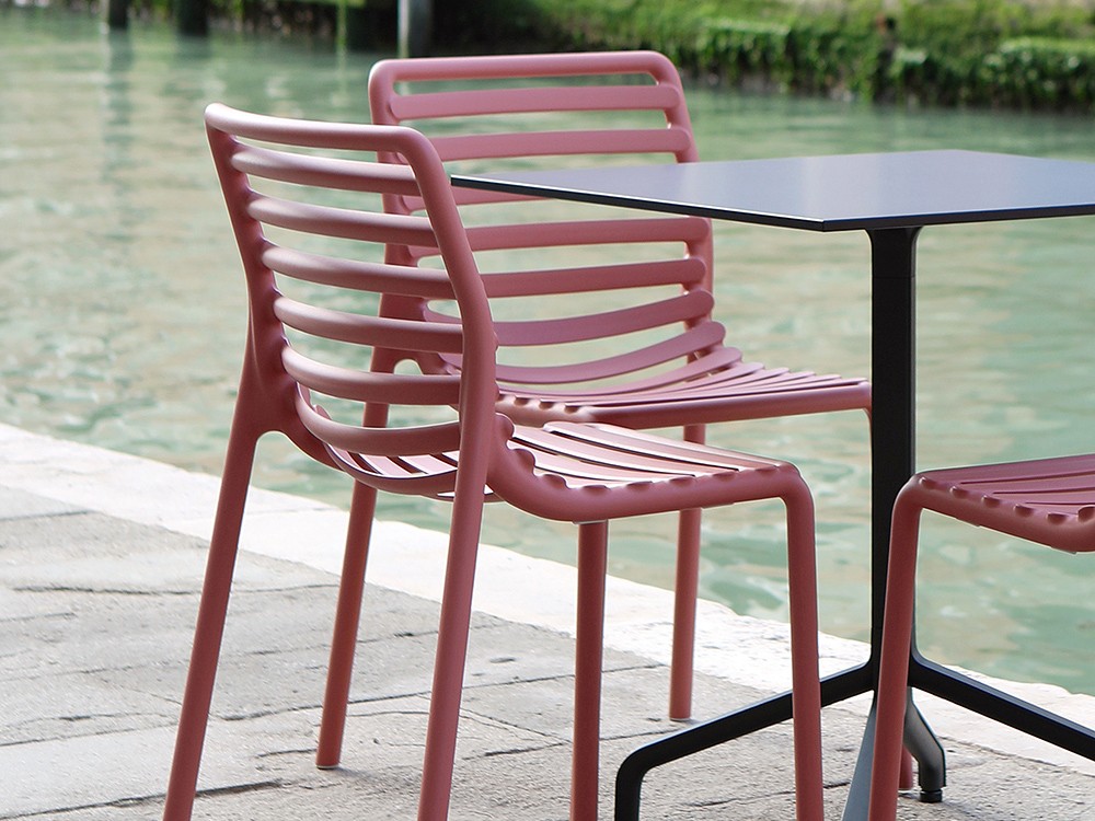 Silla apilable para comedor exterior de polipropileno Doga de Nardi - 16
