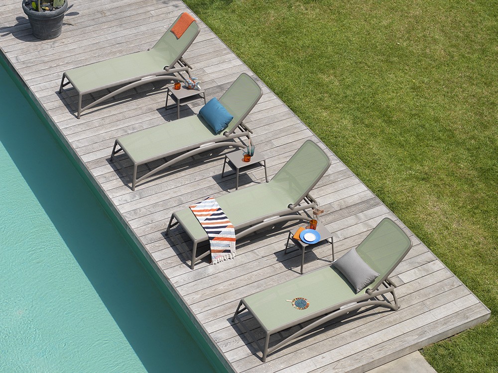 Mesa auxiliar para terraza o jardín de polipropilento Pop de Nardi - 8