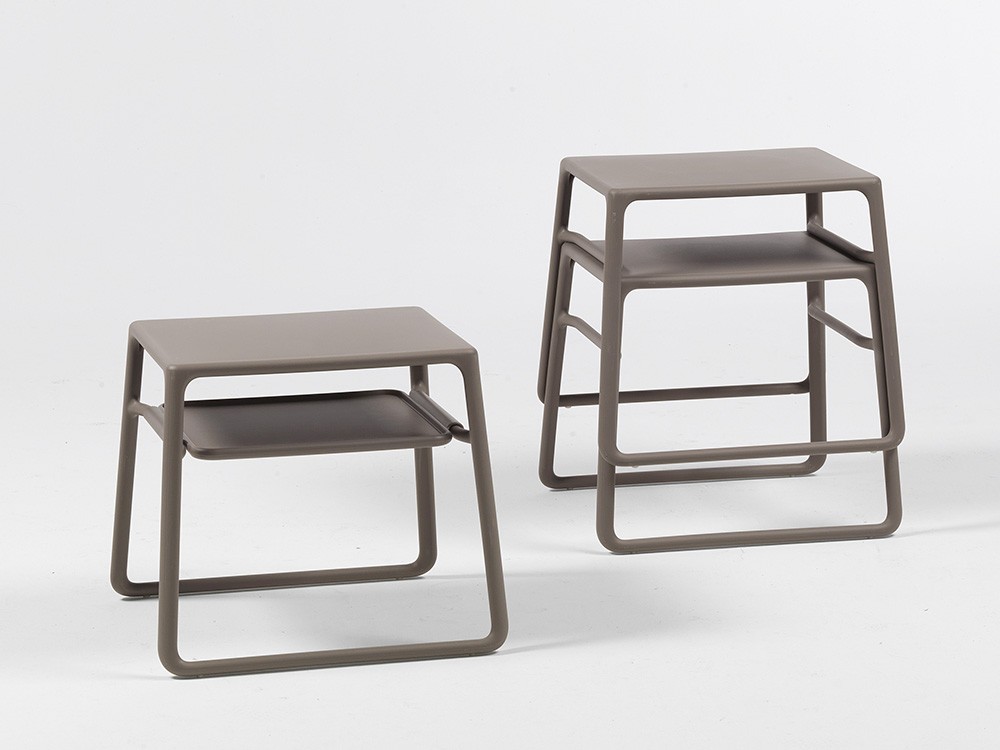 Mesa auxiliar para terraza o jardín de polipropilento Pop de Nardi - 12