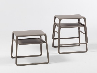 Mesa auxiliar para terraza o jardín de polipropilento Pop de Nardi - 12