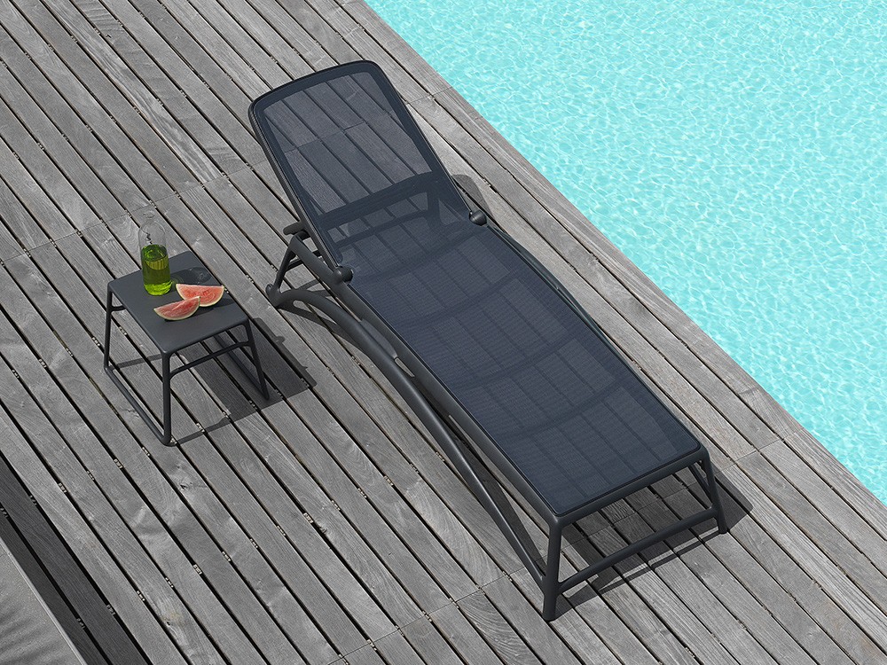 Tumbona reclinable de polipropileno Atlantico de Nardi - 15