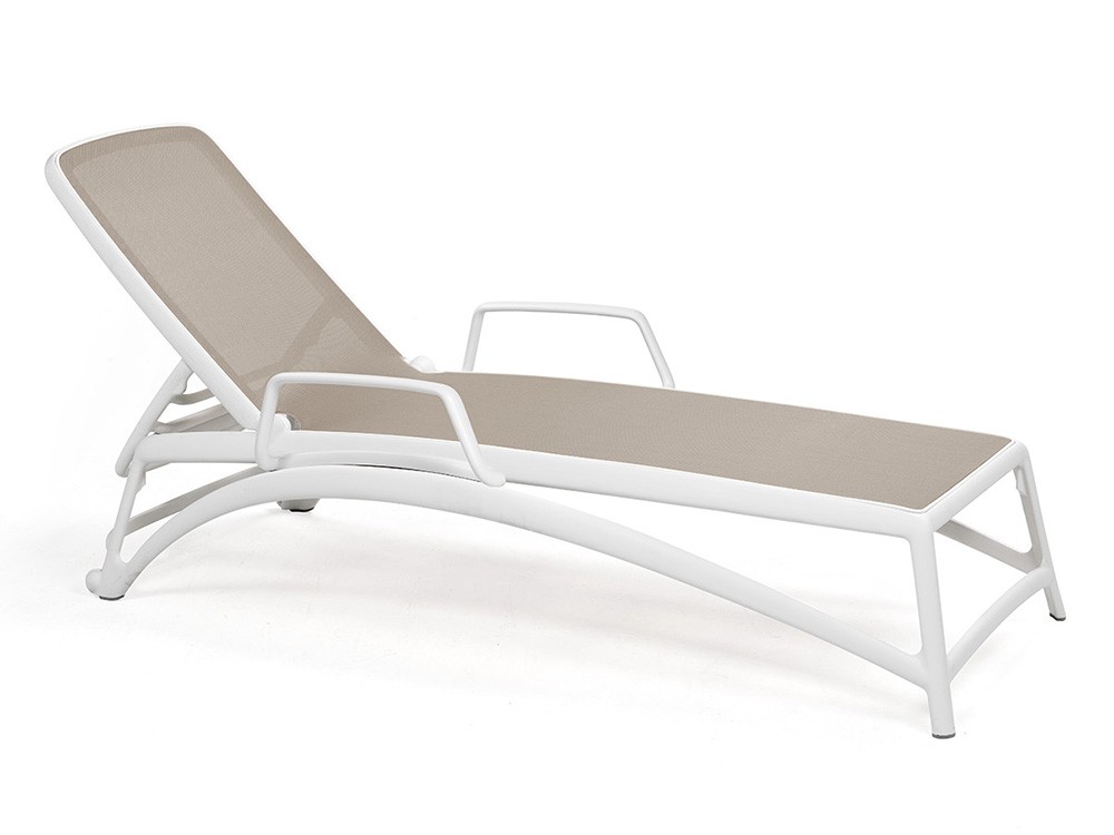 Tumbona reclinable de polipropileno Atlantico de Nardi - 6