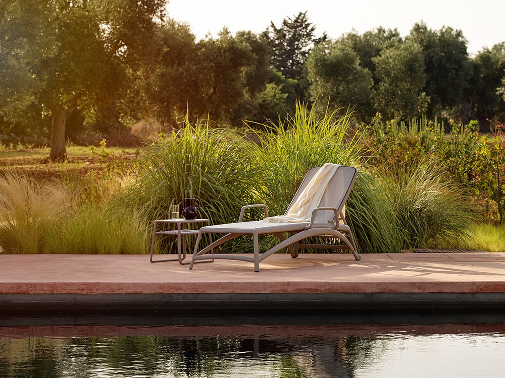 Tumbona reclinable de polipropileno Atlantico de Nardi - 27