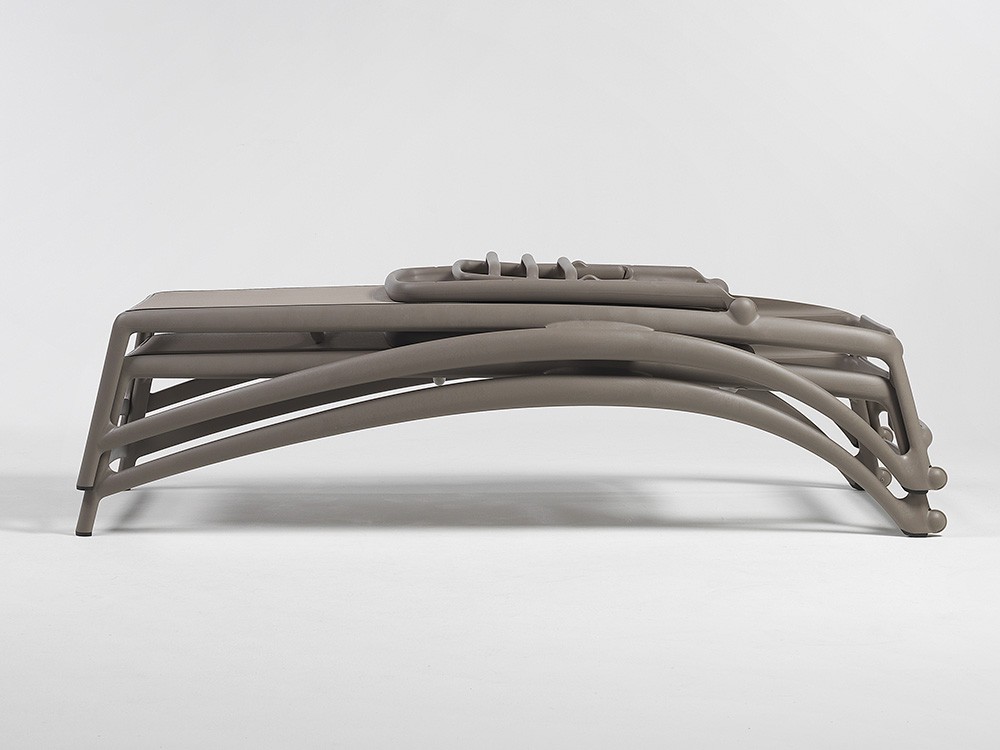 Tumbona reclinable de polipropileno Atlantico de Nardi - 13