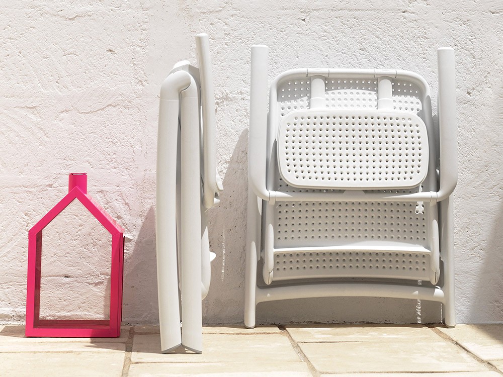 Sillón reclinable y plegable de polipropileno Darsena de Nardi - 15