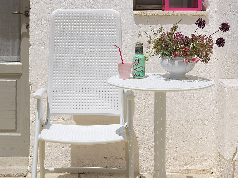 Sillón reclinable y plegable de polipropileno Darsena de Nardi - 16