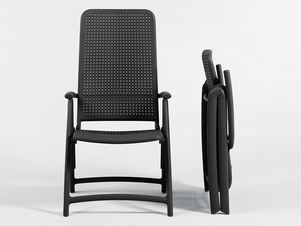 Sillón reclinable y plegable de polipropileno Darsena de Nardi - 11