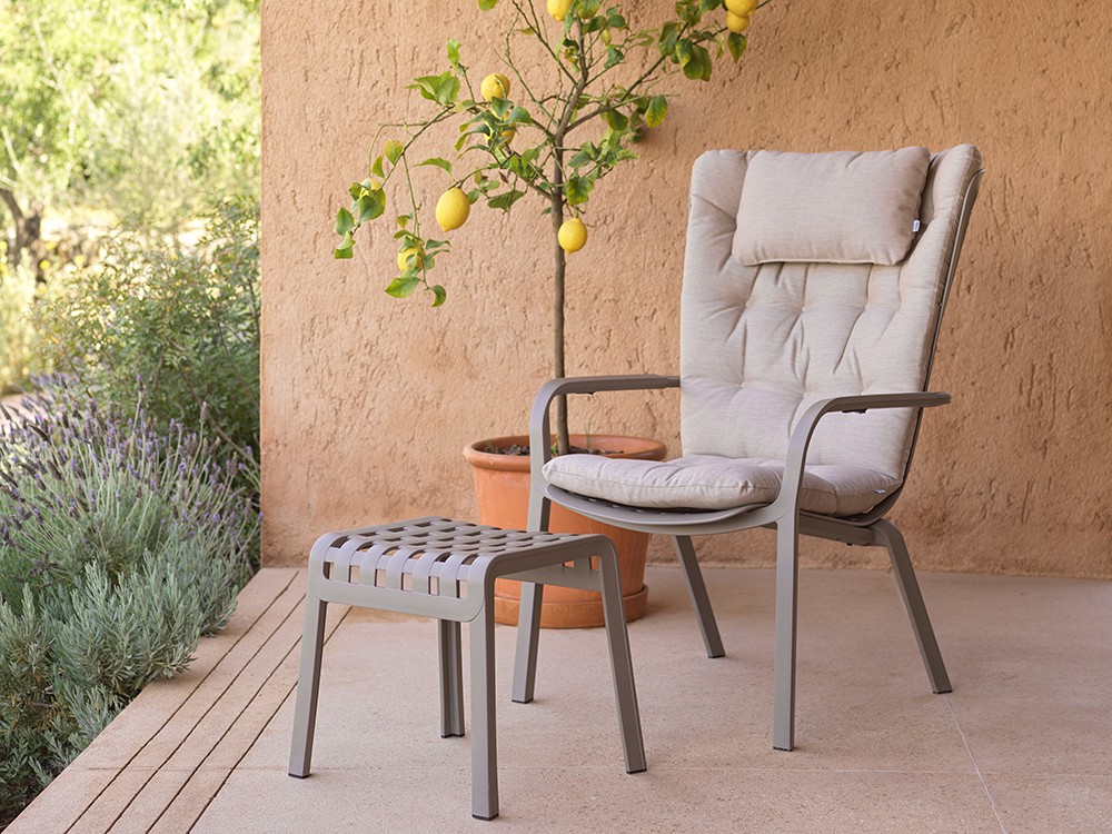 Sillón relax o mecedora de polipropileno Folio de Nardi - 1