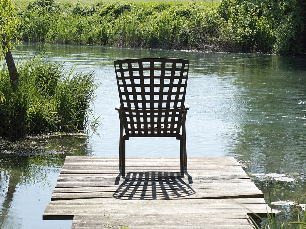 Sillón relax o mecedora de polipropileno Folio de Nardi - 41