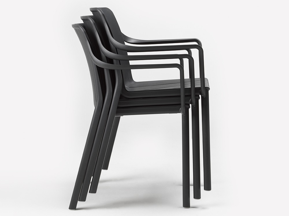 Sillón de comedor apilable de polipropileno Tiberina de Nardi - 7