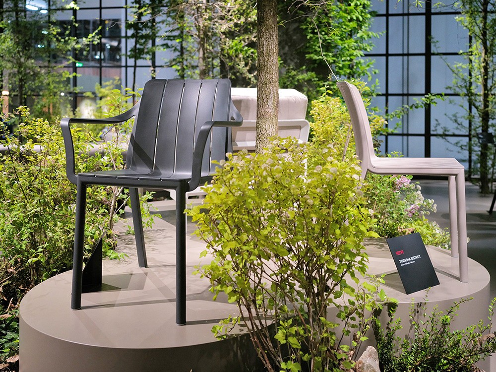 Sillón de comedor apilable de polipropileno Tiberina de Nardi - 9