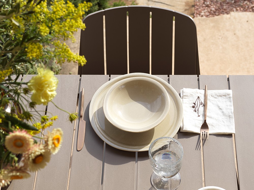 Silla apilable de polipropileno Tiberina de Nardi - 13