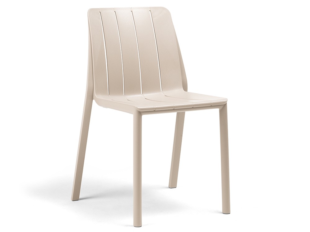 Silla apilable de polipropileno Tiberina de Nardi - 5