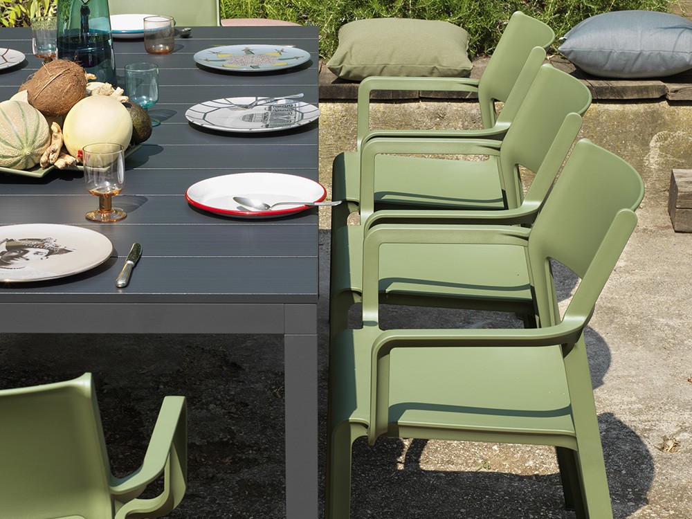 Sillón de comedor apilable de polipropileno Trill de Nardi - 9