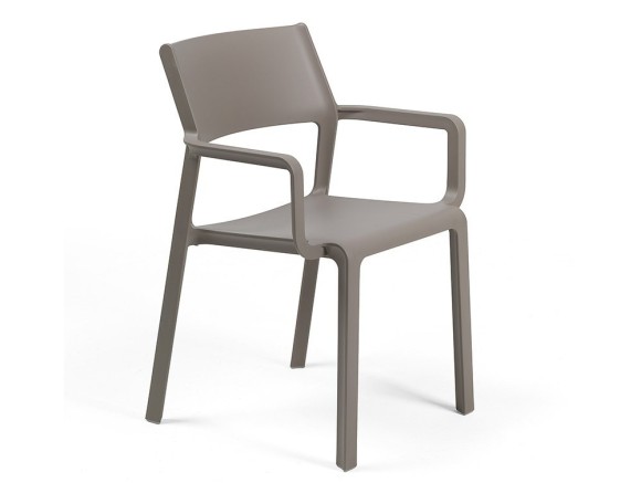 Sillón de comedor apilable de polipropileno Trill de Nardi - 1