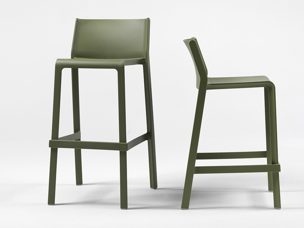 Taburete apilable de polipropileno Trill de Nardi - 1