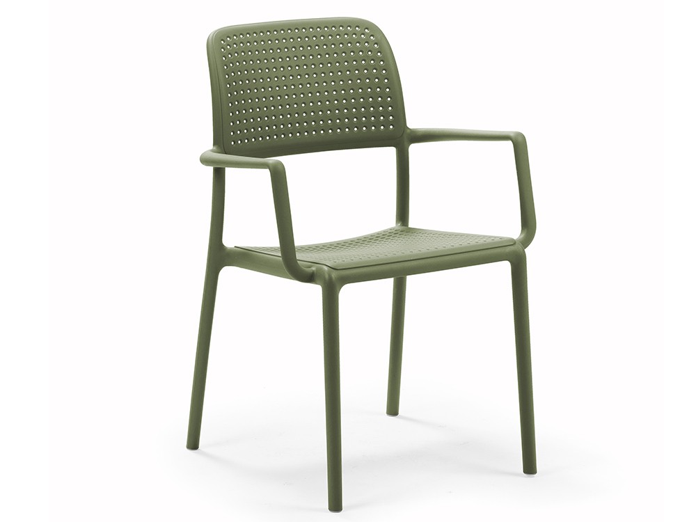 Silla apilable de polipropileno Bora de Nardi - 1