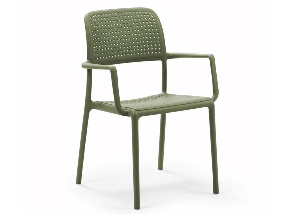 Silla apilable de polipropileno Bora de Nardi - 1