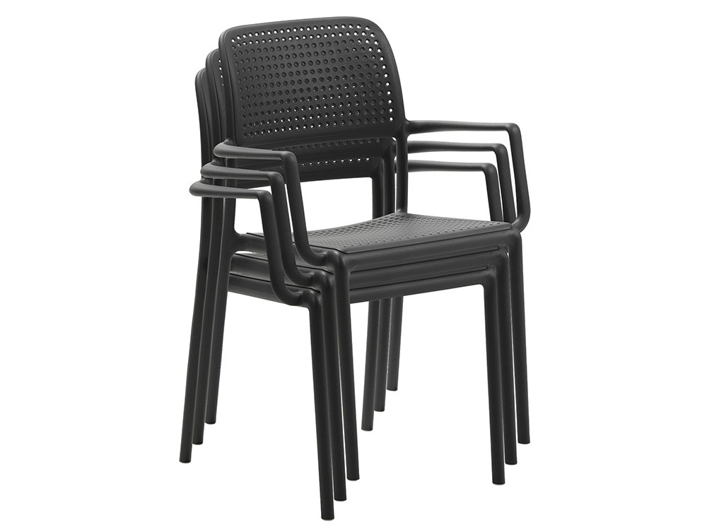 Silla apilable de polipropileno Bora de Nardi - 6