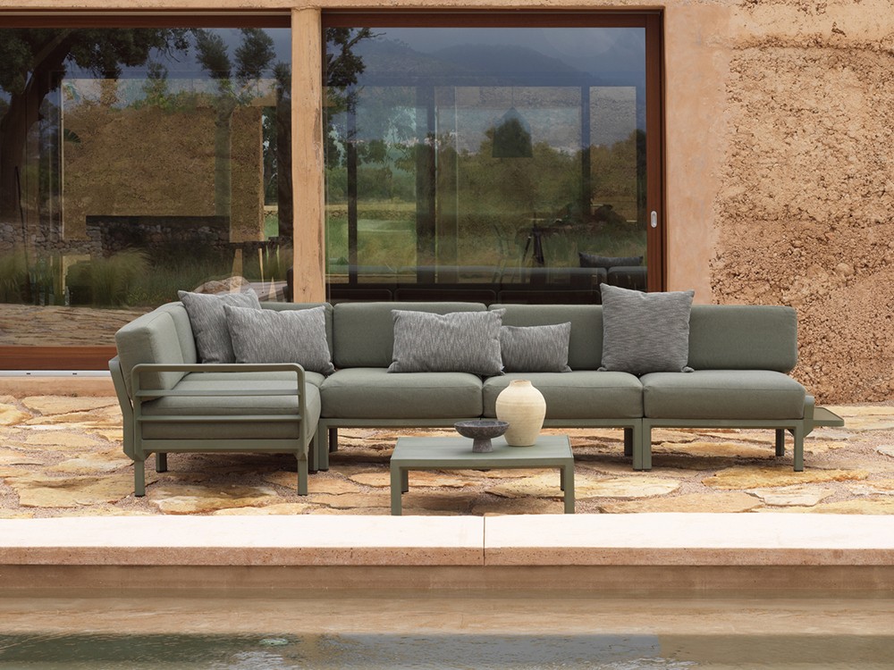 Sofá modular esquina para exterior Máximo de Nardi - 22