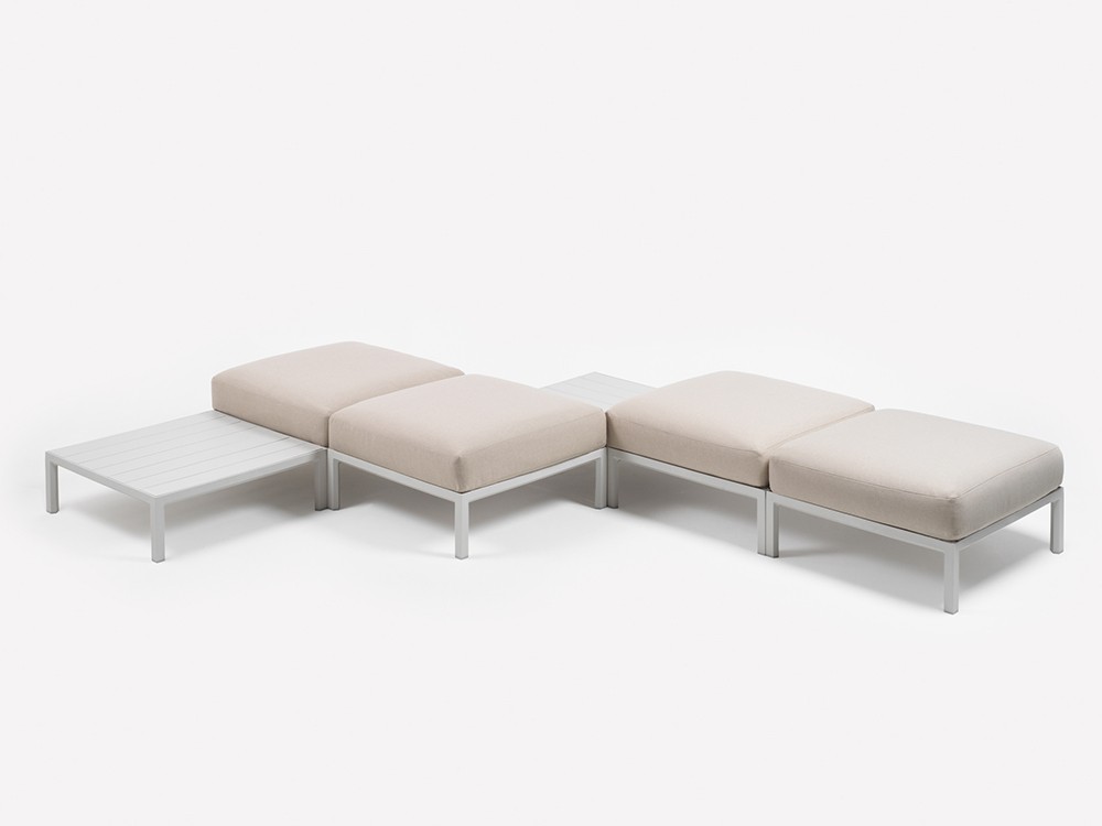 Puf de polipropileno para salón exterior Máximo de Nardi - 7