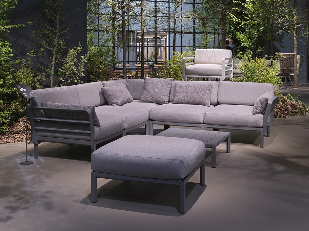 Puf de polipropileno para salón exterior Máximo de Nardi - 2