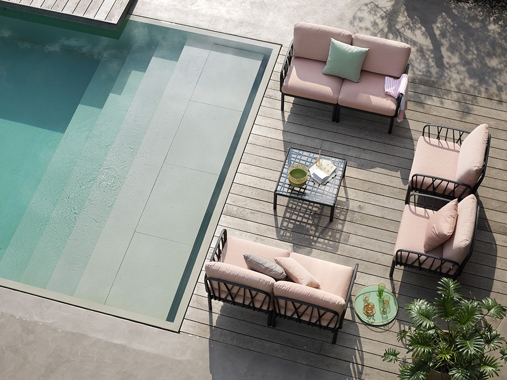 Sillón para salón exterior de polipropileno  Komodo de Nardi - 17