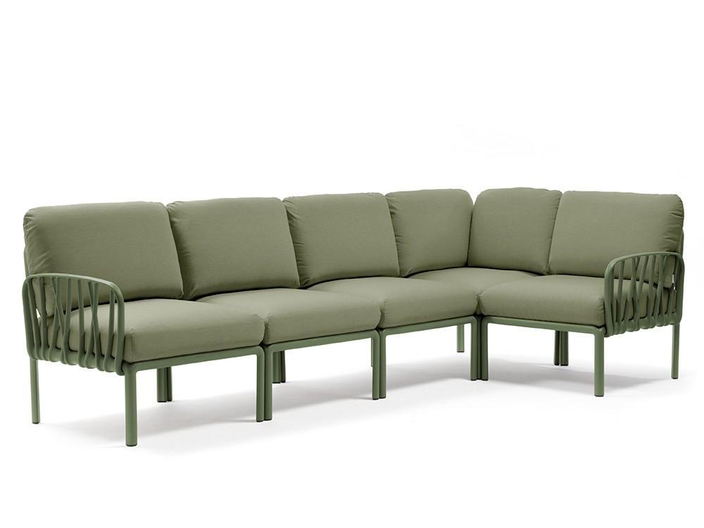 Sofá modular esquina de polipropileno para salón exterior Komodo de Nardi - 4