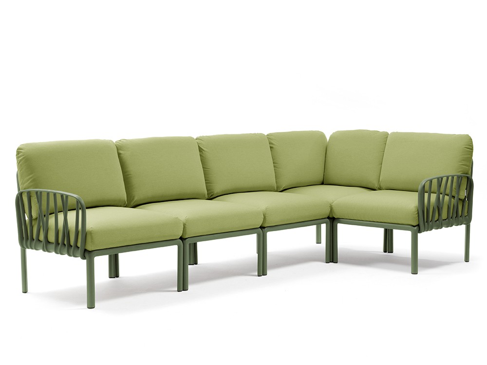 Sofá modular esquina de polipropileno para salón exterior Komodo de Nardi - 3
