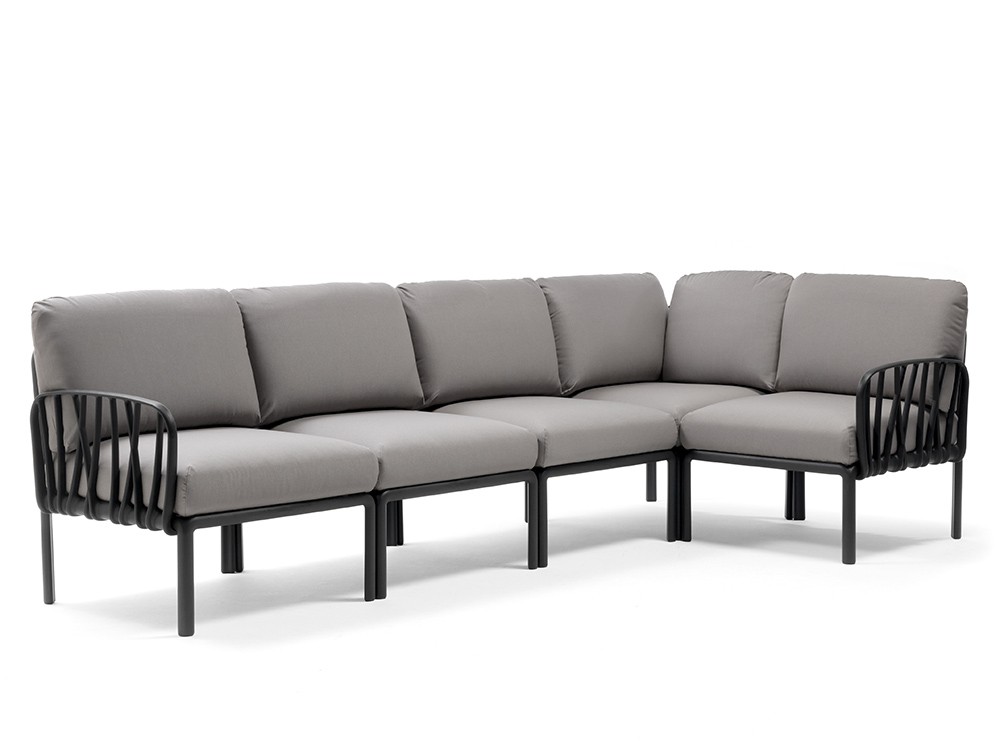 Sofá modular esquina de polipropileno para salón exterior Komodo de Nardi - 6