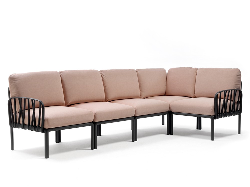 Sofá modular esquina de polipropileno para salón exterior Komodo de Nardi - 7