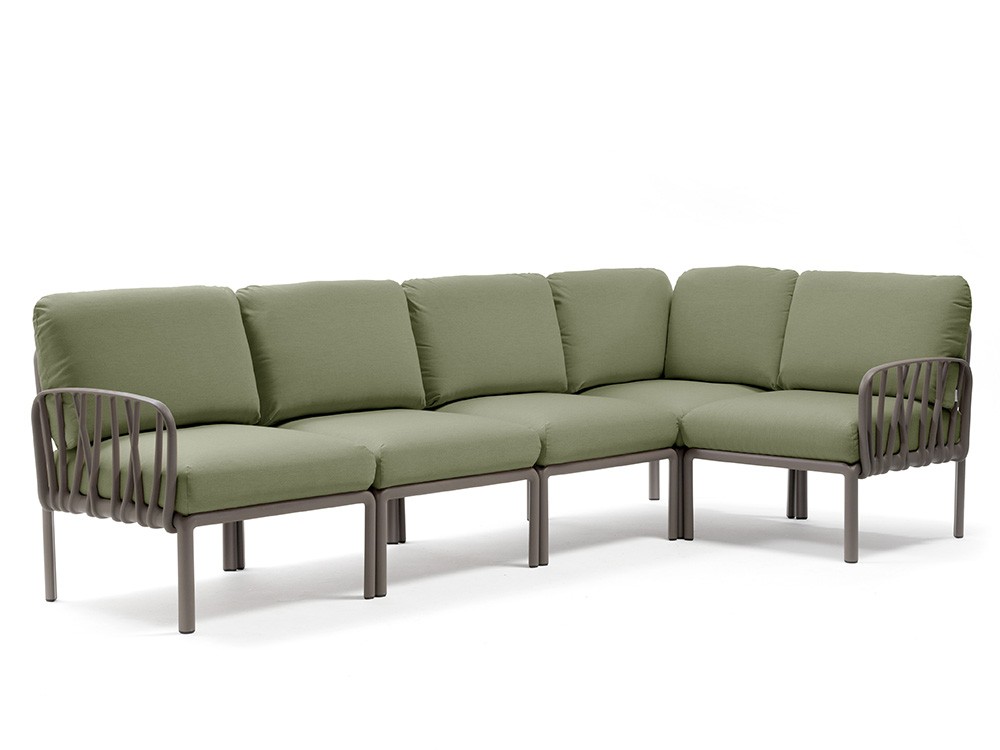Sofá modular esquina de polipropileno para salón exterior Komodo de Nardi - 10