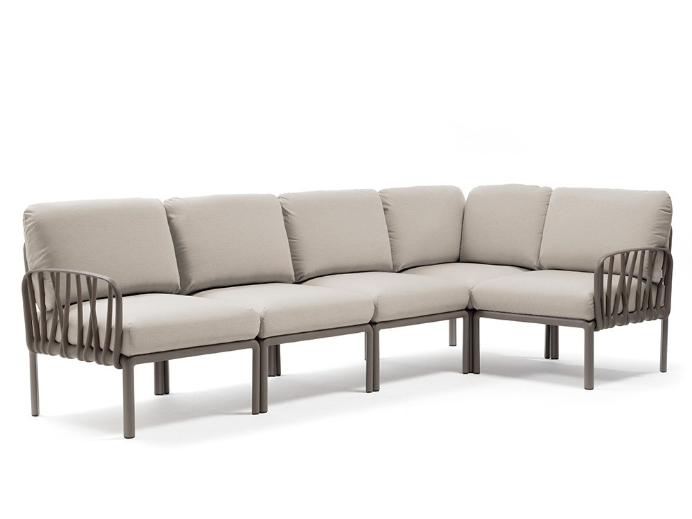 Sofá modular esquina de polipropileno para salón exterior Komodo de Nardi - 12