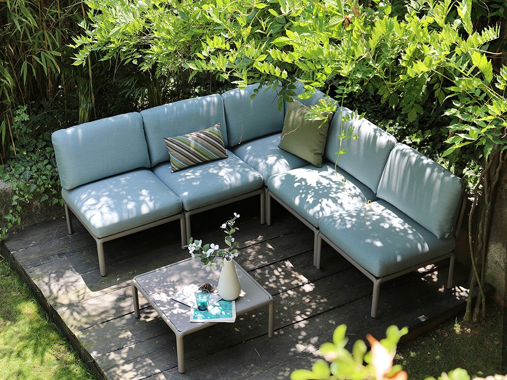 Sofá modular esquina de polipropileno para salón exterior Komodo de Nardi - 51