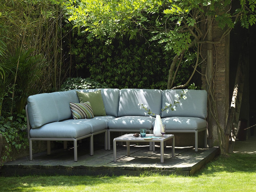 Sofá modular esquina de polipropileno para salón exterior Komodo de Nardi - 52