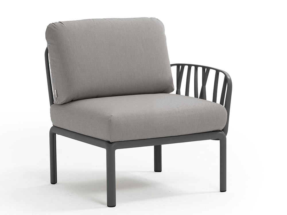 Sofá modular esquina de polipropileno para salón exterior Komodo de Nardi - 41