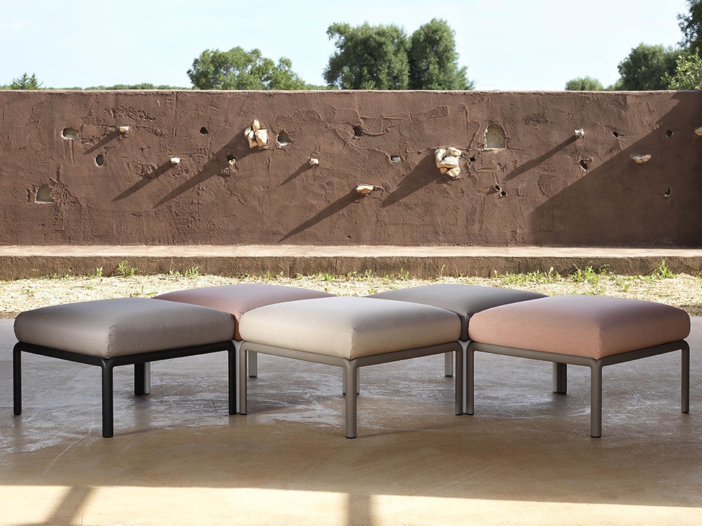 Puf para salón exterior de polipropileno Komodo de Nardi - 18