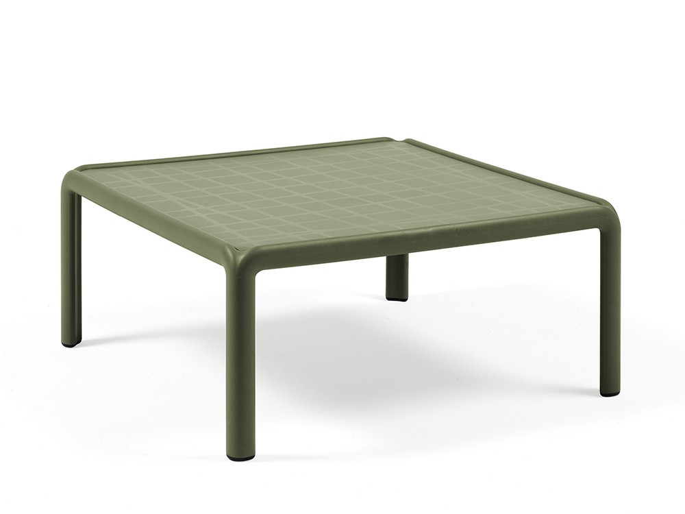 Mesa de centro de polipropileno con opción de sobre de cristal para terraza o jardín Komodo de Nardi - 2
